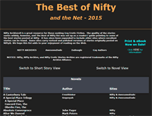 Tablet Screenshot of best-of-nifty.org